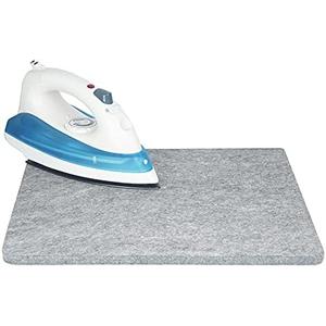 Wool Ironing Mat for Table Top – Portable Pressing Pad, Ironing Board Alternative for Quilting, Sewing & Travel Iron Anywhere (11.5" x 14.5")