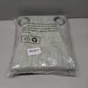 Sage Green Linen Curtains for Bedroom 63 Inch Length 2 Panels, Sheer Curtains Light Filtering Non See Through Grommet Spring Decor Farmhouse Curtains for Living Room, 52 Inch Wide