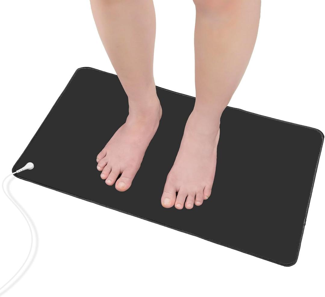 Grounding Mat, Earth Grounded Pad for Boost Energy, Improve Sleep, Reduce Anxiety (23.6x13in)