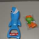 Bath Toys for Toddlers 1-3, Shark Grabber with Biting Action & 4 Toy Fish - Fun Swimming Pool & Bathtub Toys for Kids Ages 3-8, Non-Toxic Water Toys Mold-Free Bath Time Gifts for Boys & Girls