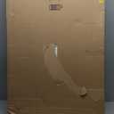 OWLKELA 24'' x 36'' Linen Bulletin Board, White Framed Corkboard, White Oak Frame Linen Cork Board, Vision Board and Decorative Hanging Pin Board