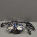 Snorkeling Gear for Adults Youth, Nearsighted Anti-Fog Diving Mask & Silicone Dry Snorkel for Scuba Diving Spearfishing Freediving (-1.5)