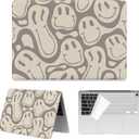 Watbro Compatible MacBook Air 13 inch Laptop case 2020 2019 2018 Release A2337 M1/A2179/A1932, Retro 70's Modern Pattern case, Suitable for MacBook Air 2020 with Touch ID
