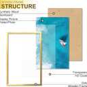 Gold 16x24 Picture Frame Lightweight yet Durable Frame Wall Hanging