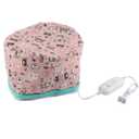 Milltrip Electric Hair Heating Cap, Adjustable Oil Treatment Steamer Hat Detachable Hair Care Tool (US Plug 110V)