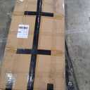 Olee Sleep 18 Inch Heavy Duty Steel Slat Anti-Slip Support, Easy Assembly Platform Bed Frame, Noise Free Steel Mattress Foundation, Maximum Storage, No Box Spring Needed, Black, Cal King Size