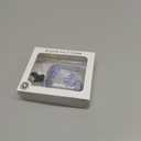 Inesore for AirPods Pro 3 Case 2025 with Lock, for Women Girly Floral Clear Case Compatible with Apple Airpods Pro 3rd Generation Cover, with Phone Stand,Keychain & Cleaner Kit -Purple Flower