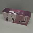 Shark FlexFusion Hair Straightener & Powerful Hair Dryer with Fusion Hair Brush, Ceramic Air Styler with Auto-Wrap Curlers & Concentrator, Ceramic Plates, Cosmic Blush HD641S