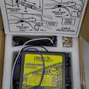 Trailer Brakes Break-Away Kit, Side Load Break-Away Controller System with Switch and LED Indicator, Built-in 12V 5AH Battery, Suitable for Trailer Caravans