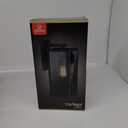 Globe Electric Vintage 1-Light Matte Black Hurley Wall Sconce