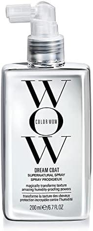 COLOR WOW Dream Coat Supernatural Spray – Keep Your Hair Frizz-Free and Shiny No Matter the Weather with Award-Winning Anti-Humidity Treatment