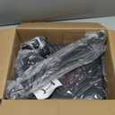 Salon Tray on Wheels, Metal Feet Salon Tray Cart, Salon Rolling Tray with Adjustable Height, Dentist Tray, Tattoo Tray for Salon and SPA Use (Dark Black)