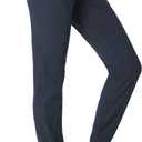 SEVEGO Tall Women's 30/32/34/36 Inseam Jogger Lightweight Cotton Sweatpants Zipper Pockets Running Long Sweat Pants (Large, Dark Blue)