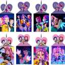 YEEFIGRO 12Pcs Demon Movie Hunters Party Gift Boxes Party Supplies for Kids Birthday Decorations