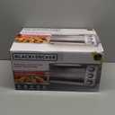 Black+Decker 4 Slice Toaster Oven - Stainless Steel