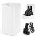 Dyna-Living Automatic Trash Can, 8 Gallon Self Sealing & Self-Changing Touchless Garbage Can Motion Sensor Trash Can, Smart Trash Bin with Automatic Lid for Kitchen Bathroom Office