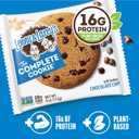 Lenny & Larry's The Complete Cookie, Chocolate Chip, Soft Baked, 16g Plant Protein, Vegan, Non-GMO, 4 Ounce Cookie (Pack of 12) (EXP 06/09/26)