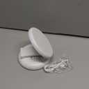 One Fire Cordless Desk Lamp,Dimmable Small Battery Powered Lights,3600mAh Rechargeable Wireless Table Lamp,Mini Lamp&Portable Light for Bed,Book Reading,Home for Small Spaces,Nail Light,Craft,Office (White)