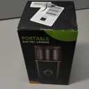 CEVING Hands-Free Blade Coffee Grinder, Cordless Coffee Mill with 5-30S Adjustable Grinding, Triple-Lock Safety & 1500mAh Rechargeable Battery with Removable Bowl, Portable for Camping, Travel, etc.