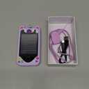 Kids Smart Phone for Girls Gifts - Toddler Christmas Birthday Gift for Age 3 4 5 6 Year Old, Kids Cell Phone Toy with Touchscreen, Dual Cameras, Learning, Kid Mp3 Player, Games with 32 GB Card, Purpleunicorn