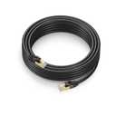 Cat 7 Ethernet Cable 50 ft - High-Speed Cat7 Internet & Network LAN Patch Cables, RJ45 Connectors - Perfect for Gaming, Streaming, and More (Black) (50 Feet, Black)