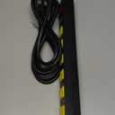 Power Strip 2700J Surge Protector, Heavy Duty Power Strips with 10FT Long Cord and Flat Plug, Wall Mountable Metal 6 Outlet Strip for Desk, Garage, Workbench and Kitchen