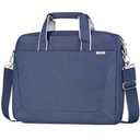 BAFFINA 15.6 16 Inch Laptop Shoulder Bag for Men Women, Waterproof Computer Carrying Case Messenger Bag with Strap, Laptop Briefcase for 14-15-16 Inch MacBook/ Chromebook/ Notebook Hp Dell Acer Asus, Blue