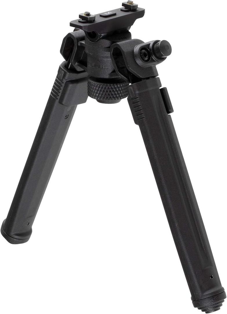 Magpul Rifle Bipod Gun Rest for Hunting and Shooting (Black)