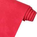 Red Soft Faux Suede Fabric 30x135cm Synthetic Faux Leather Frosted Leatherette for Sewing Crafts Bows Jewelry Making
