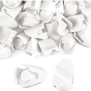 Landical 25 Pcs Doors Frame Plugs Diameter 5/16" x 3/8", Screw Hole Plugs for Entry Door (Compatible with Therma-Tru Fiber Classic and Smooth Star Frames)