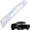 Matte Chrome Front Bumper Lower Valance Skid Plate Plastic Replacement for Silverado 1500 2022 2023 84878970