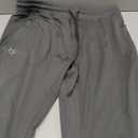 G Gradual Men's Sweatpants with Zipper Pockets Athletic Pants Traning Track Pants Joggers for Men Soccer, Running, Workout, Large (C Heathered Black)