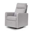 DaVinci Gabby 360 Swivel Glider Nursery Chair - High Pillowback Glider Rocking Chair - GREENGUARD Gold, FSC & Certi-PUR US Certified - Comfy Swivel Chair for Living Room and Nursery (Misty Grey)