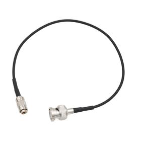 Camera Monitor Mini SDI to SDI Video Signal Coaxial Adapter Cable for Blackmagic 75 ohm (30cm, DIN 1.0/2.3 to Male BNC)