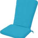 Adirondack Chair Cushion - 18''x18'' Seat & 18''x27'' Back, Outdoor Rocking Chair Cushions with Waterproof, Fade-Resistant, Removable & Machine-Washable Covers, Teal