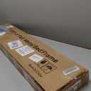 Full Metal Bed Frame, 7 Inch Low Heavy Duty Platform Bed Frames Full Size for Box Spring and Mattress, Easy Assembly, Noise-Free, Adjustable, Black