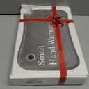 Rechargeable Hand Warmers, Portable Graphene Heated Gloves Handwarmers Bag with 10000MAH Power Bank&3 Heat Modes, Fast Electric Heating Pad Pouch Muff for Men, Pain Releif, Gift, Golf, Camping & Fishing (Medium)