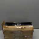 SMRCAD Magnetic Spice Rack Organizer for Fridge Seasoning Organizer for Kitchen storage with Screw Magnetic Shelf with Hook for Refrigerator and Oven (6pack-Black)