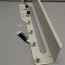 Nolbiph Coat Rack Wall Mount with Shelf, Wall Hooks with Storage,Towel Racks for Bathroom, 20inch Shelf with Hooks for Entryway,Living Room,Bedroom, Modern Design (Milk white/7Hooks)