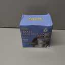 150 Count 6 Gallon Trash Bags Drawstring - 1.1 Mil Heavy Duty Medium Garbage Bags,22.5 Liter Strong Plastic Can Liners Unscented,Thick Waste Basket Bags for Bathroom Office Kitchen