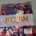 BTFBM Women Summer Dresses Casual Sleeveless Floral Maxi Dresses (Blue, M)
