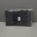 PLEASOR Front Door Mat, Absorbent Dirt Trapper Welcome Door mat Indoor, Non Slip Machine Washable Entryway Rug, Dog Door Mat, Shoes Scraper, Low Profile Doormat for Inside Floor, 20x32, Charcoal (2'8" x 1'8" (Rectangular))