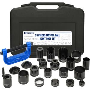 Master Ball Joint Press Kit, Heavy Duty 23Pcs Ball Joint Removal Tool, U Joints and Brake Pins, Compatible with 2WD and 4WD Vehicles