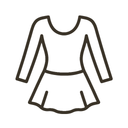 NESY Long Sleeve Swimsuits for Women Rash Guard V Neck One Piece Bathing Suit Swim Dress Woman Swimwear Swimdress UPF 50+, Purple, XXL