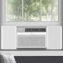 Window Air Conditioner,Side Insulated Foam Panel, Summer/Winter Heat and Draft Insulating,Two-Piece Panels Window Seal,with 4 Pressure Strips high density