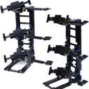 3-Layer F1 Car Display Stand Compatible with Lego Speed Champions (2 Pack) - for 76918, 76915, 76914 Mount Display Kit with Driver Figurine