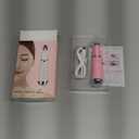 Ideal Swan Eye Massager Wand - Chargeable Facial Massager for Dark Circles, Eye Bags, Puffiness Under Eyes (Pink)