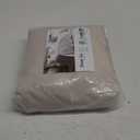 ClevaHome Twin Size Sheet Set - 4 Piece Soft Breathable Luxury Bed Sheet Set - Shrinkage & Fade Resistant Embroidered Bedding Sheet with Deep Pocket, 2 Extra Pillowcases (Twin, Oat Milk)