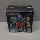 Magnetic Dinosaur Transforming Robot Toys, 6-in-1 Dino Construction Trucks for Kids, Magnetic Car Toys for Boys Girls Age 3 4 5 6 7 8, STEM Educational Christmas Building Gift