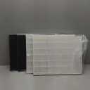 PETOX 116130 Replacement Filter H for Winix 5500-2 AM80 Plasmawave Air Purifier, True HEPA Filter and Activated Carbon Filter Combo Pack, 2 Set